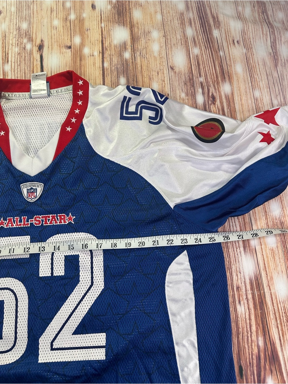 San Francisco 49ers  Pro-bowl 2010 Willis Reebok NFL Onfield Jersey Size XL - Picture 10 of 16